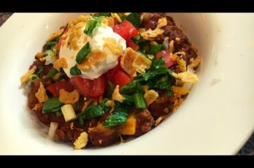 Homemade Chili Recipe