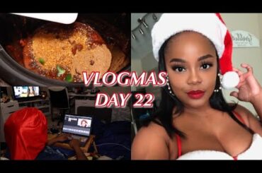 Vlogmas Day 22 | My Chili Recipe (spicy) | I've gained weight | Editing | LQLove