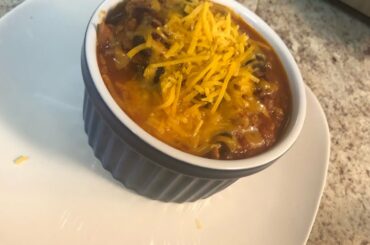 Homemade chili