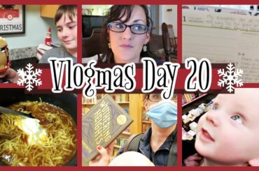 Vlogmas Day 20 | Easy Chili | Erin Condren Planner Thoughts | MORE Books!