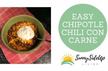 Easy Smokehouse Chipotle Chili Con Carne