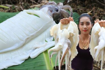 Amazing cooking squid salad with chili sauce recipe - Amazing video