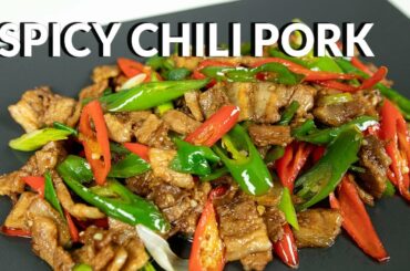 How To Make Spicy Chili Pork - Fast & Delicious Stir Fry!
