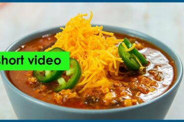 Chicken Chili Soup Recipe | Best For Cold Weather / Winter Season #Shorts