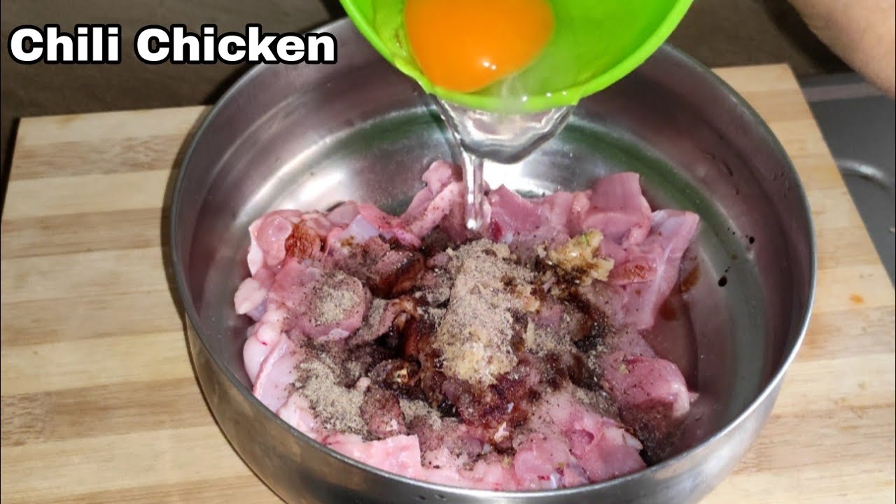 Chili chicken/Restaurant style Chili chicken gravy/Chili chicken recipe Chili Chili