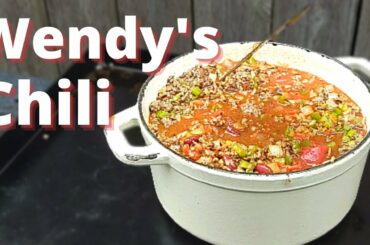 Camp Chef Griddle Chili (Copycat Wendy's Chili on the Flat Top Grill 600)