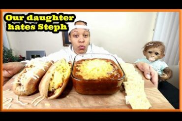 HOMEMADE CHILI CHEESE MUKBANG WITH MY NEW "DAUGHTER"