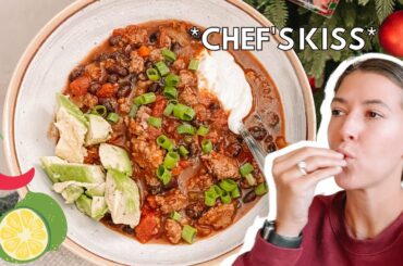 Cozy Chili Recipe - Healthy, Hearty, & Veggie Packed | Simple & Delicious
