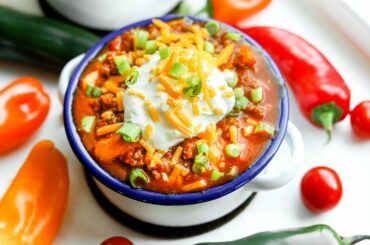 Keto Chili Recipe Easy Low Carb | Crock Pot or Instant Pot (Paleo)