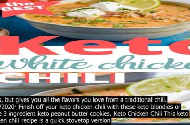 Keto slow cooker white chicken chili and while i quite like white chicken chili, i really