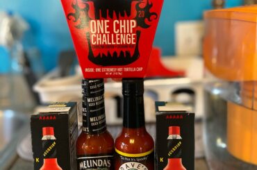 Picked up some goodies the other day while grocery shopping. The Dave’s Gourmet Ghost Pepper sauce is FANTASTIC! Killer heat.