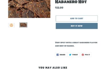 My new favorite jerky! Plenty of flavor and long lasting heat. Hand made by a buddy in Cali. Tried other flavors as well.