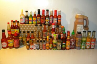 Current hot sauce collection