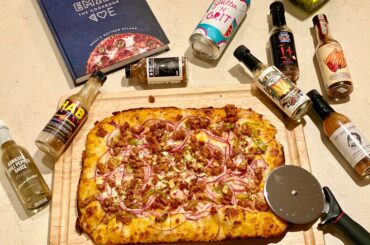 Homemade pizza night brings all the boys the yard