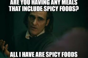 Seriously - it's every meal now.