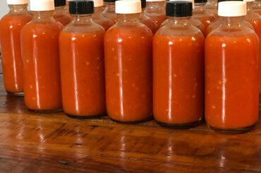 Peach Habanero Hot Sauce