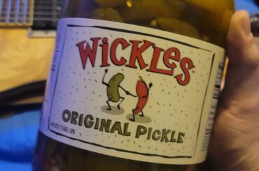 Not the hottest thing in the world, but ridiculously tasty! I'd highly recommend Wickles to anyone who enjoys a good pickle, with a little kick. Been buying them for years!
