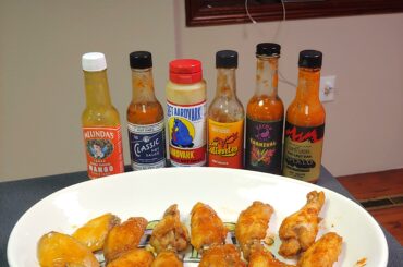 Small wing challenge with the wifey, easy until the end!