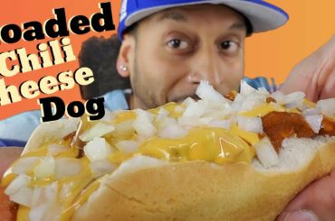 Loaded Chili Cheese Hot Dogs Mubakng