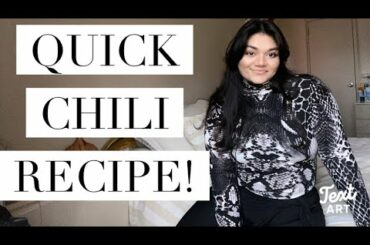 Quick Chili Recipe