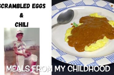 Easy Delicious Texas Cooking-SCRAMBLED EGGS & CHILI