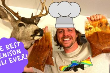 THE BEST VENISON CHILI RECIPE EVER!