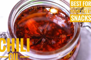 INTENSE Chili oil for your Noodles, Dumplings and many more