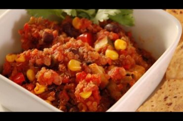 Easy Quinoa and Black Bean Chili Recipe