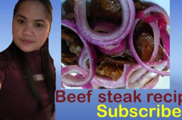 Beef steak recipe