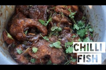 CHILLI FISH.CHILLI FISH RECIPE.HOW TO MAKE CHILI FISH IN HOME IN RESTAURANT STYLE.ODIA CHILLI FISH.