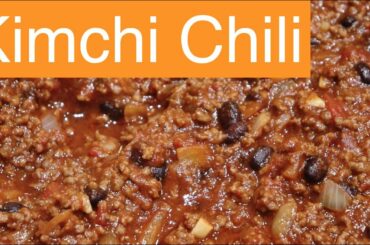 Your GIRL will love this Kimchi Chili Recipe!