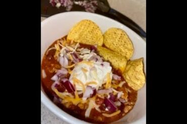 Step by Step Quick Homemade Chili