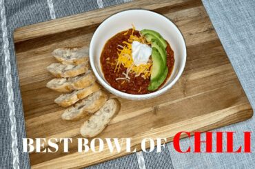 The Best Bowl of Chili I've  Ever Made | Russian Cooking 4K
