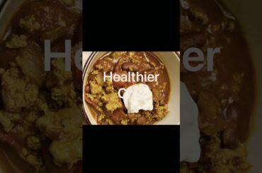 Healthier Chili Recipe