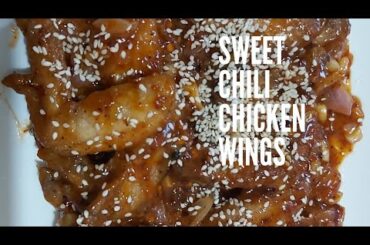Sweet chili chicken wings|Quick and easy recipe