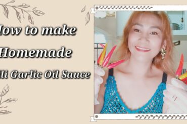 How To Make Homemade Chili Garlic Sauce | Chili and Sour Mukbang