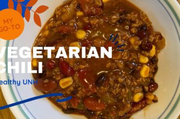 Cooking with Healthy UNH: Vegetarian Chili