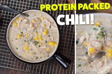 Easy Slow Cooker White Chicken Chili