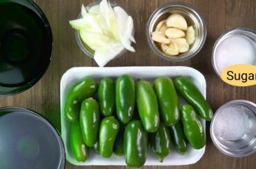 Pickled Jalapeno Recipe - Chili Peppers | How to [Pickle Jalapenos]