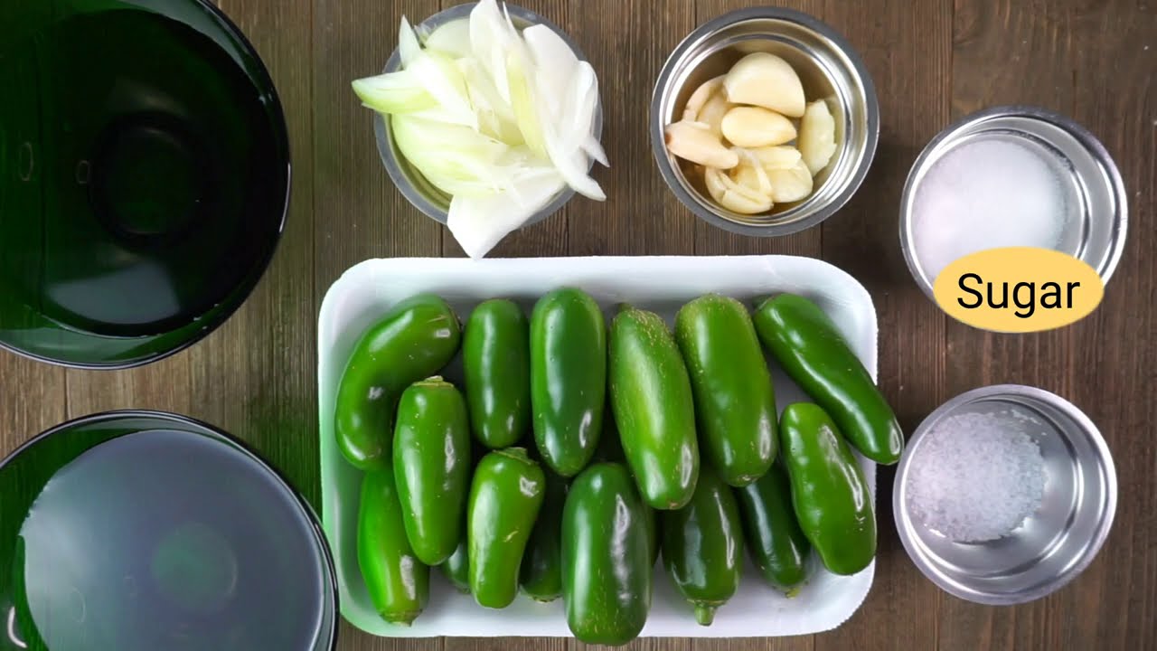 Pickled Jalapeno Recipe Chili Peppers How to [Pickle Jalapenos