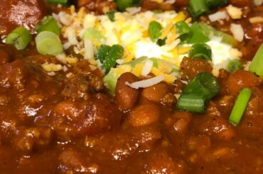 Easiest Homemade Chili Recipe Ever | How To Make Delicious Chili