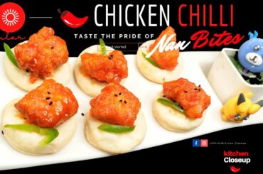 Popular Chicken Chili Nan Bites Recipe | HowTo Make Popular ChickenChili NanBites Recipe|WithoutBake