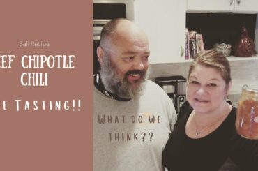 Beef Chipotle Chili // The Tasting // Ball Recipe