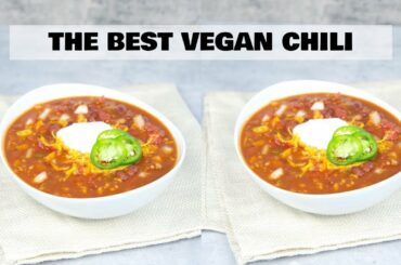 The Best Vegan Chili | Pretty Brown Vegan