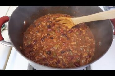EASY CHILI RECIPE