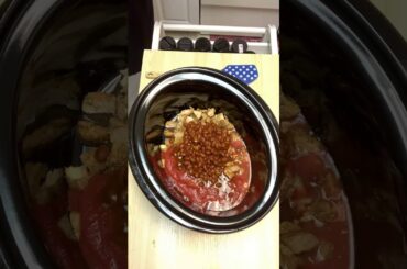 Chili from leftovers and pantry items!