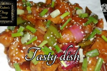 Spicy Chili chicken-easy chicken recipe- spicy gravy