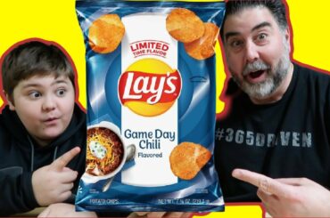 Reviewing The NEW Lay's Game Day Chili Limited Time Flavor Chips
