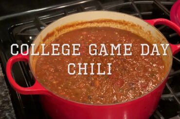 College Game Day Chili