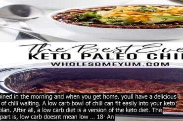 Low carb crock pot chili recipes related recipes  low carb white chicken chili this low ca